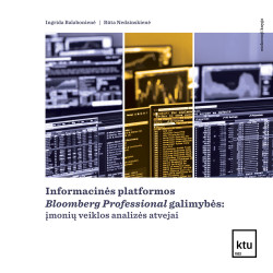 Informacinės platformos „Bloomberg Professional“ galimybės: įmonių veiklos analizės atvejai